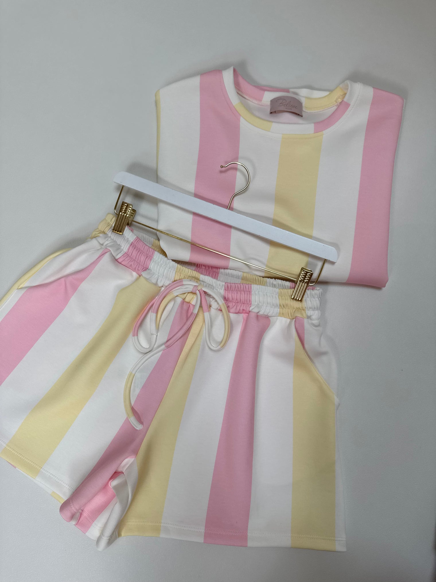 Butterstoff Sommer Set PEFECT MATCH rosa/buttermilk/weiß