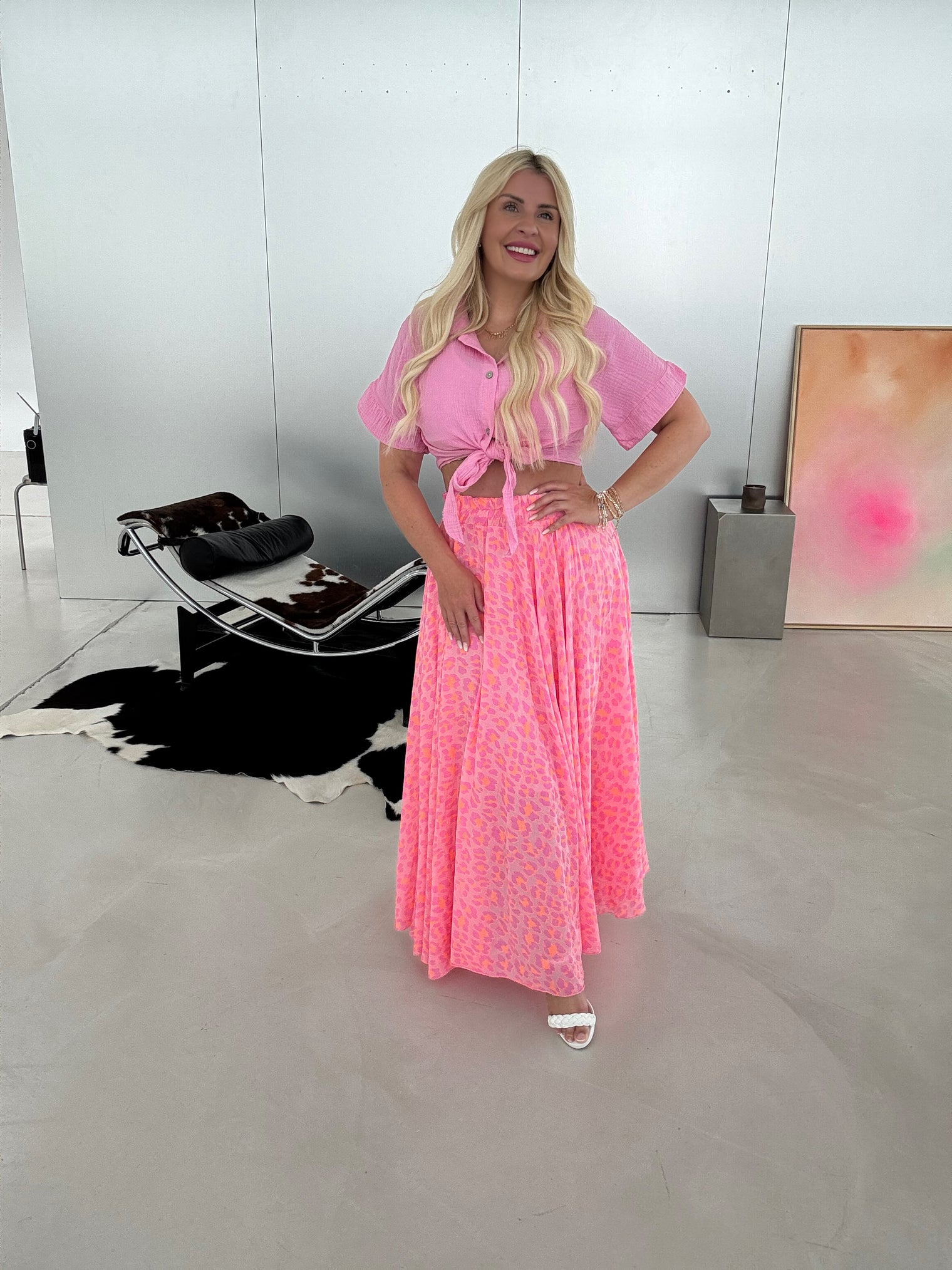 Rock LEO POWER hot orange/pink
