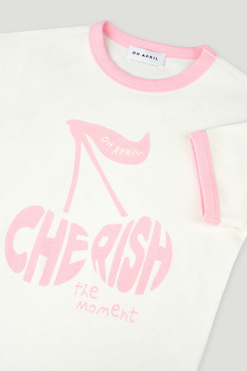 OH APRIL Regular T-Shirt Cherish