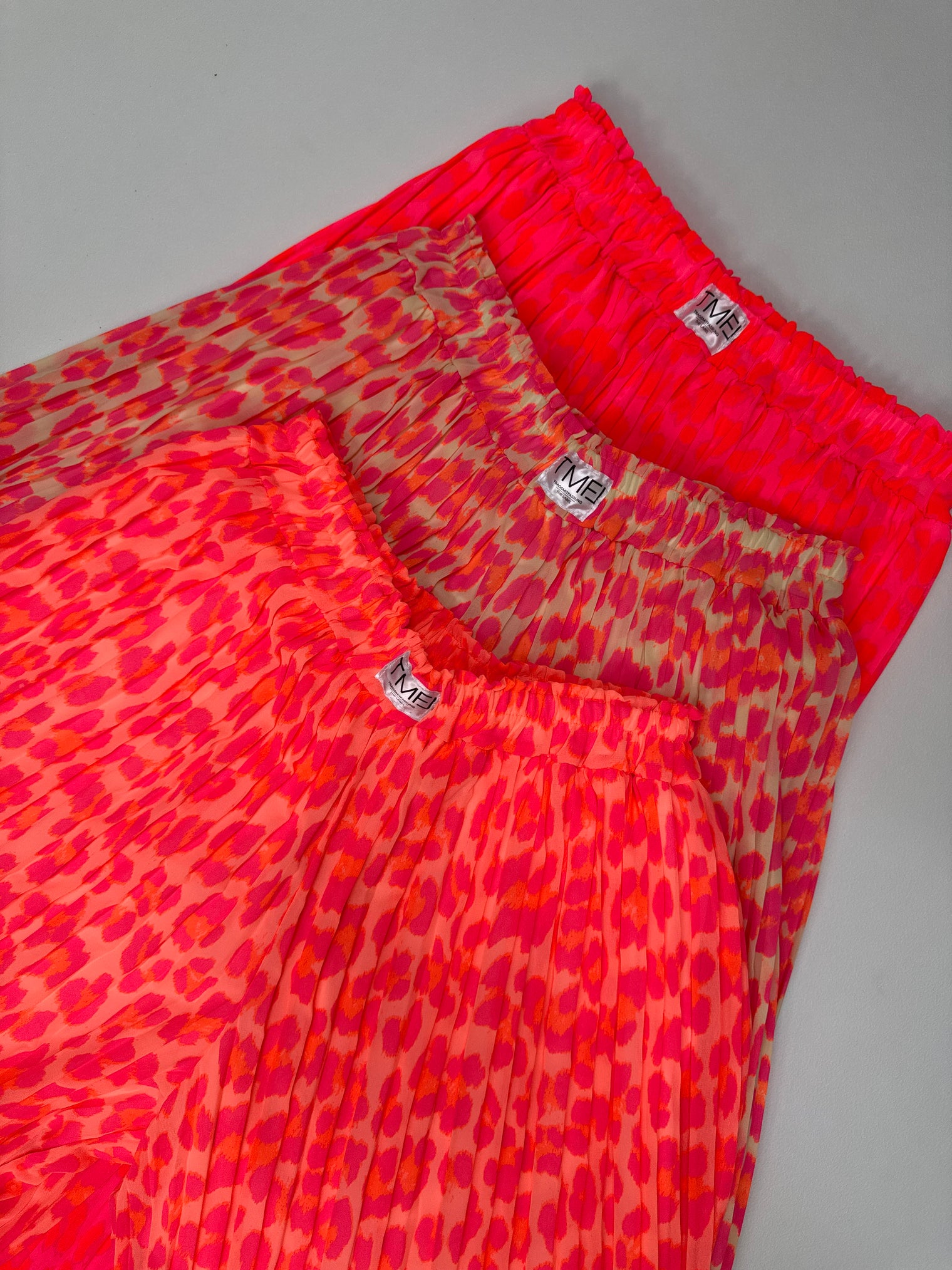 Signature Plisseehose apricot LEO POWER pink/orange