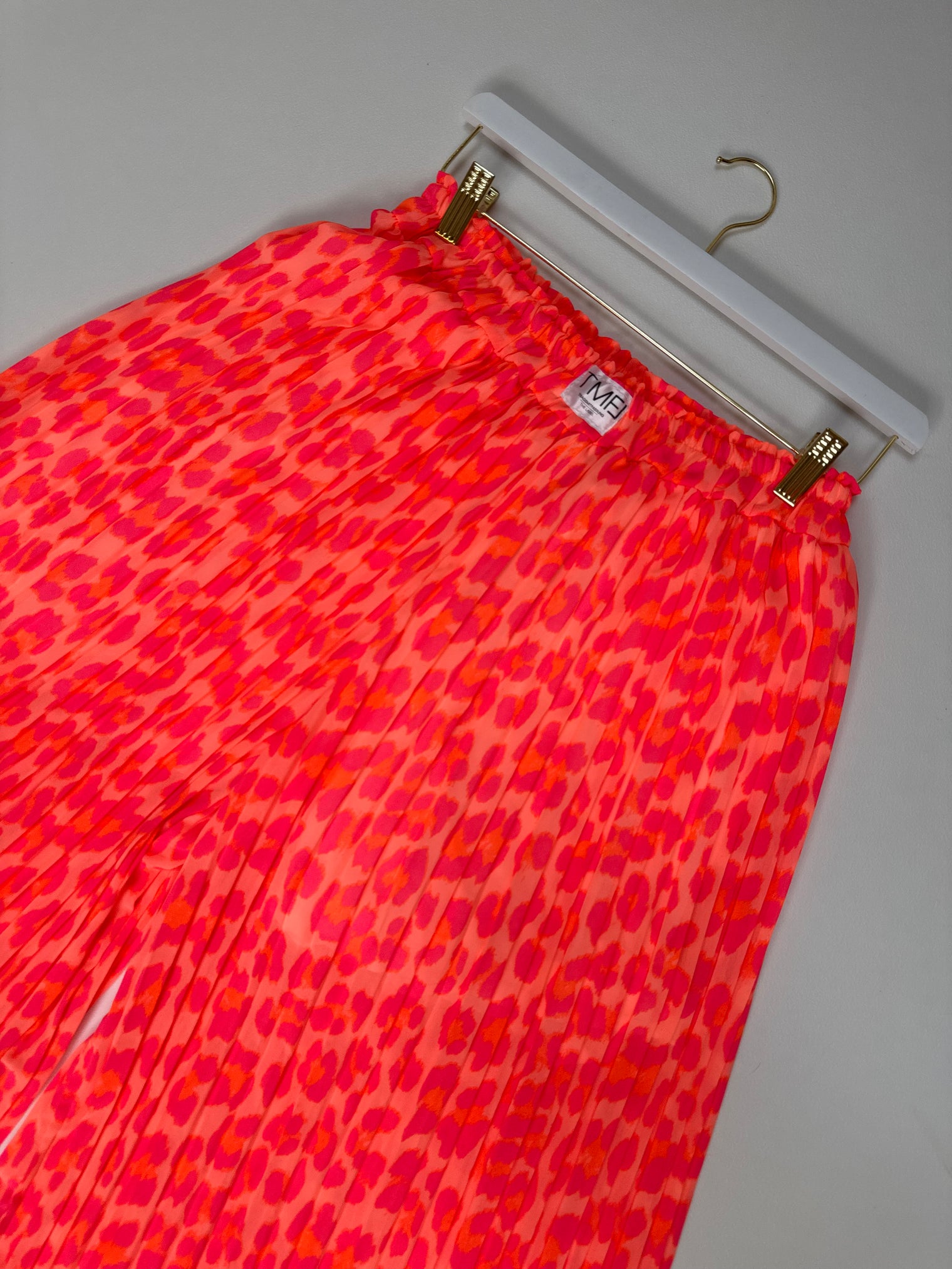Signature Plisseehose apricot LEO POWER pink/orange