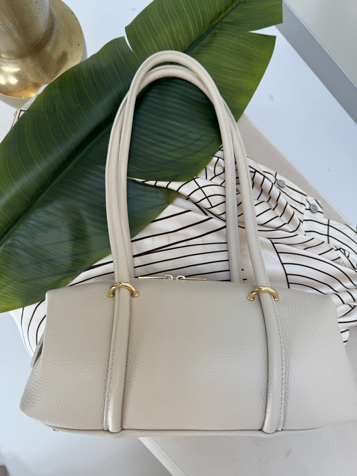 Big Bowling Bag LUXURY DREAM beige