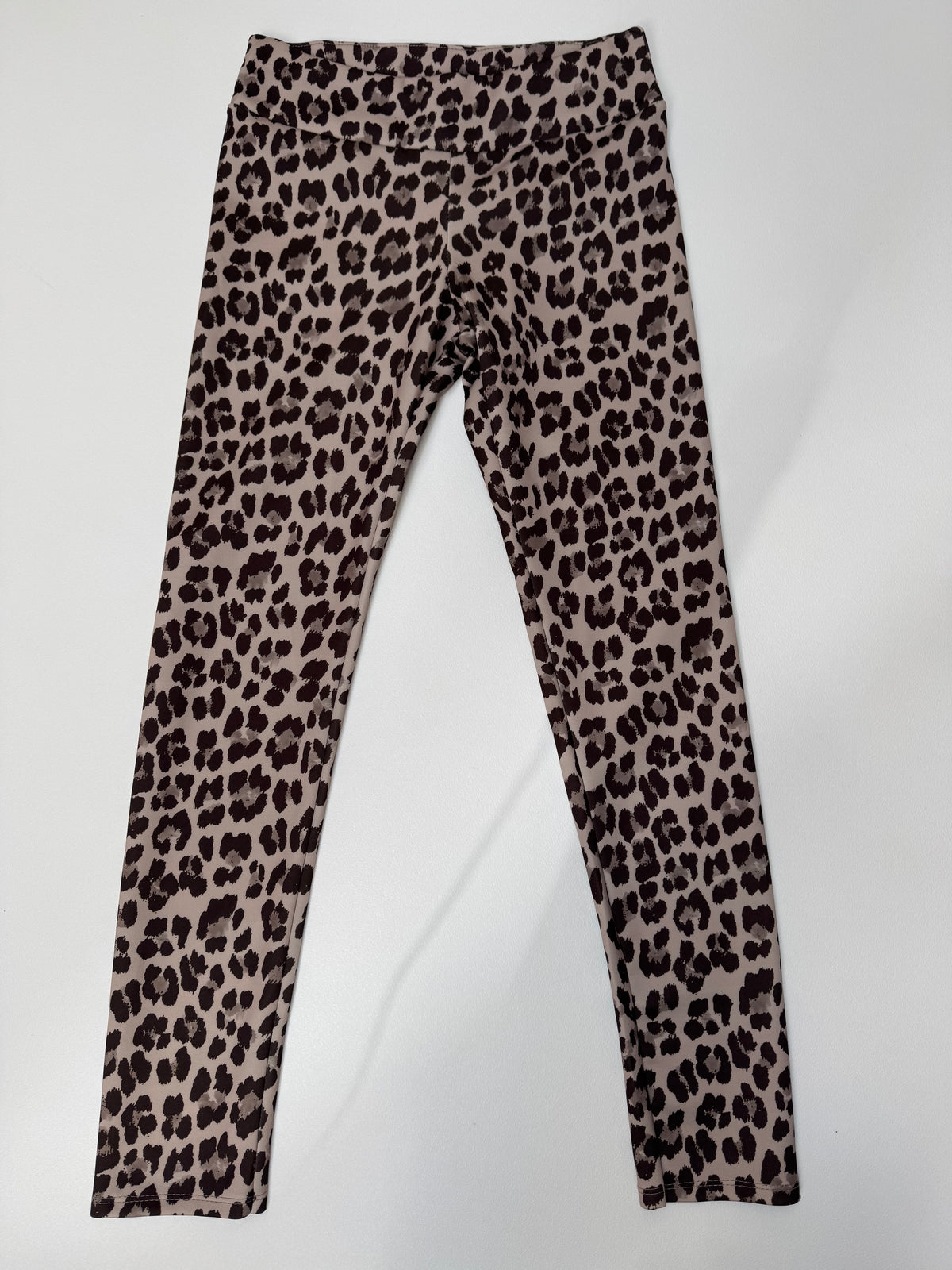 Butterstoff Leggings LEO beige/chocolate