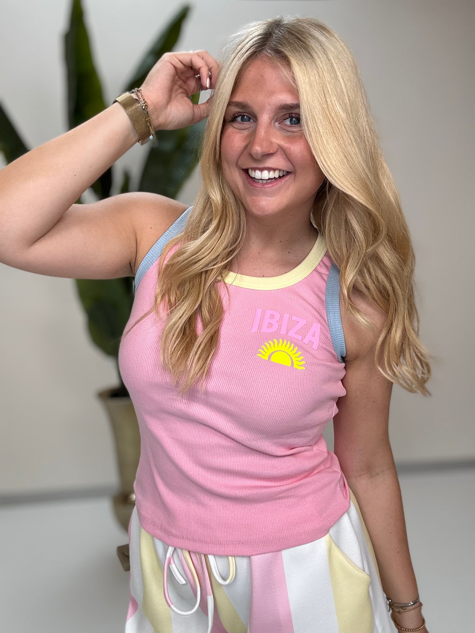 Tank Top IBIZA GIRL candy rose