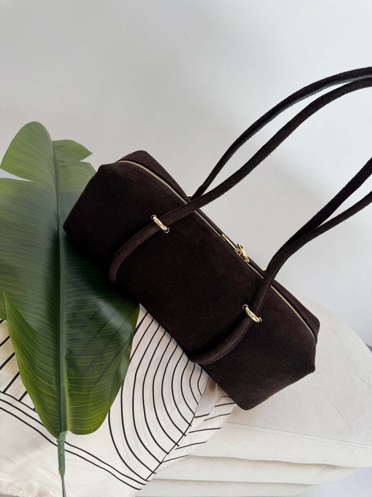 Big Bowling Bag LUXURY DREAM dark coffee
