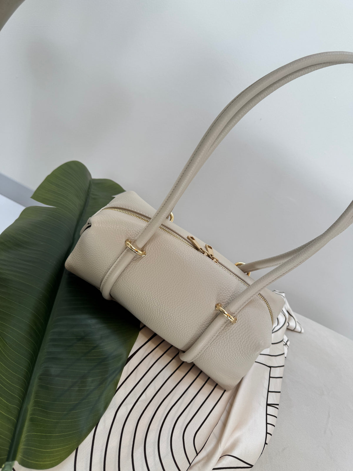 Bowling Bag LUXURY DREAM beige