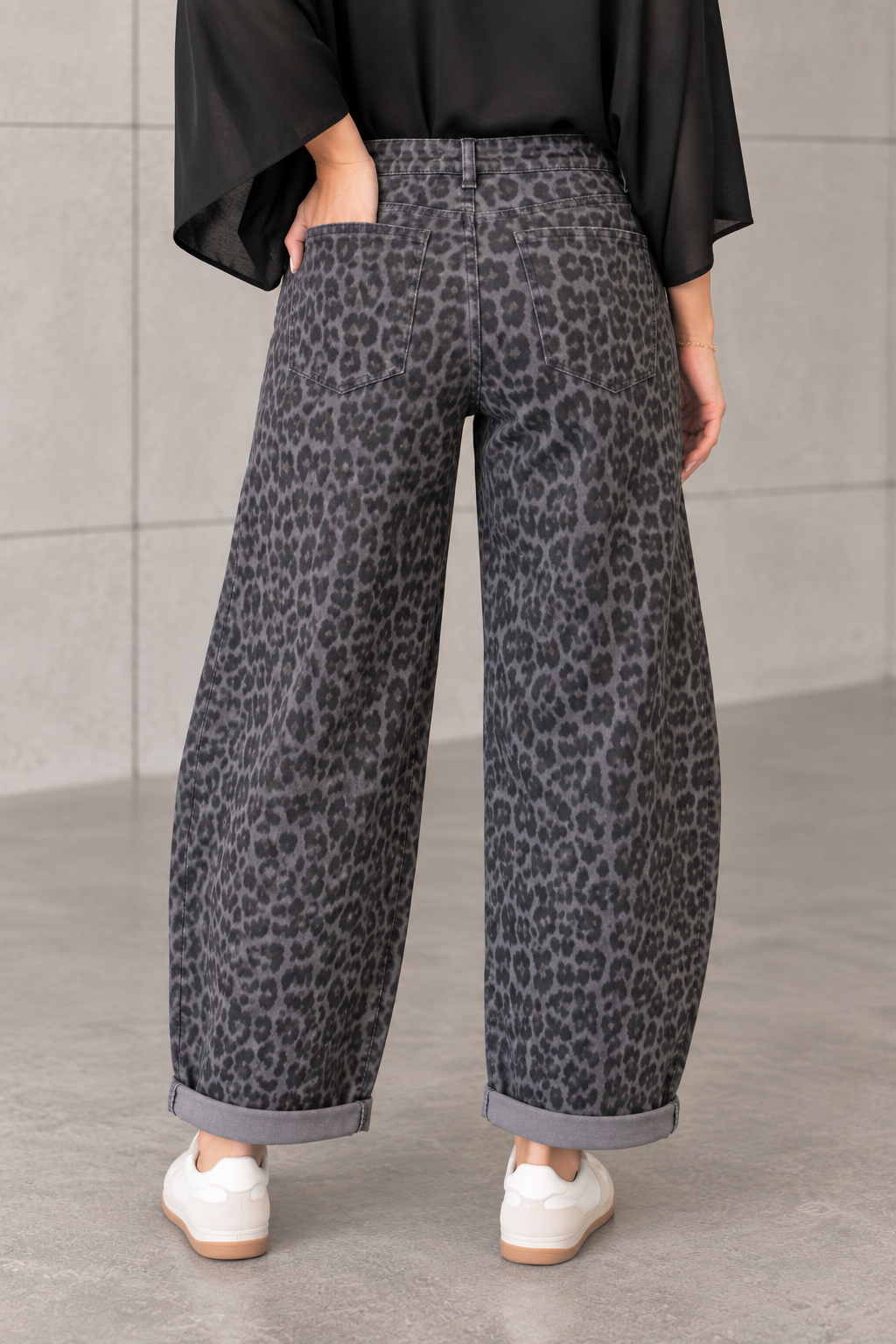 Stretch Ballon Jeans GREY LEO