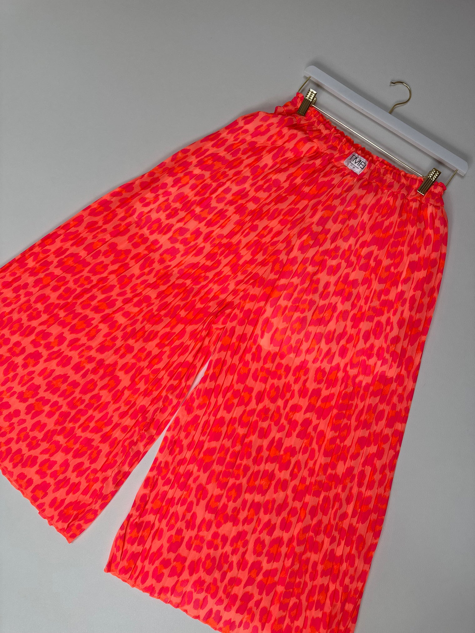 Signature Plisseehose apricot LEO POWER pink/orange