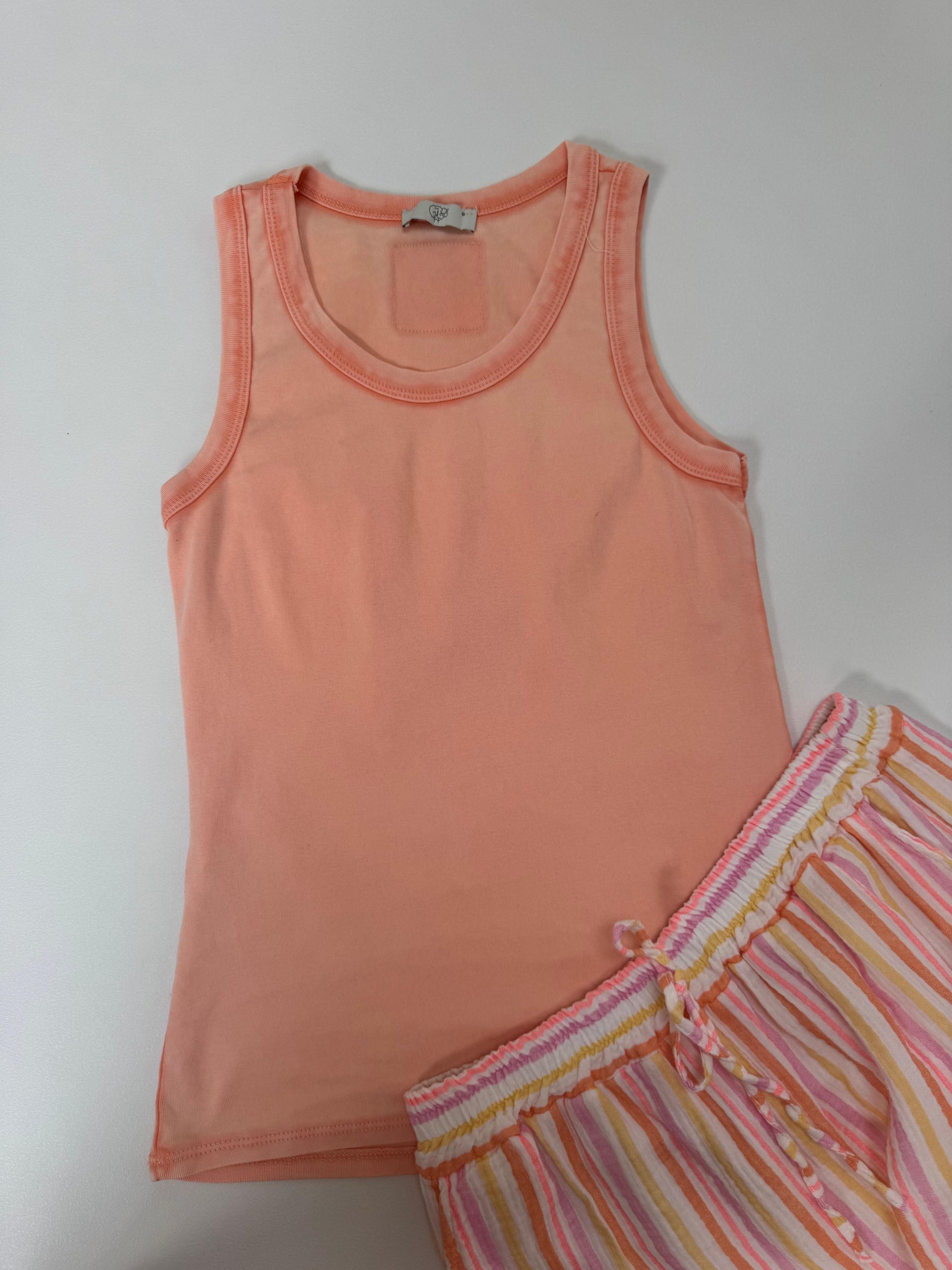 Tank Top SMILEY soft peach