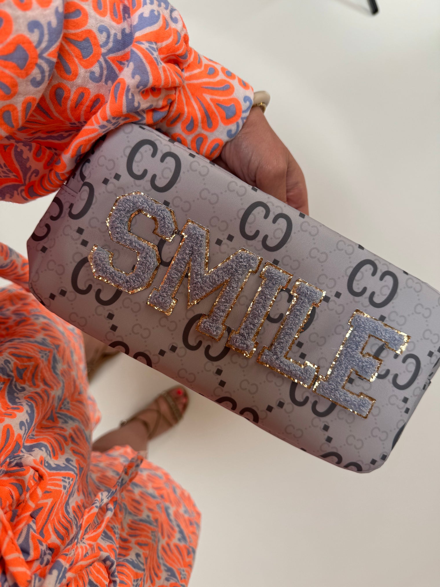 Long Bag SMILE Blue