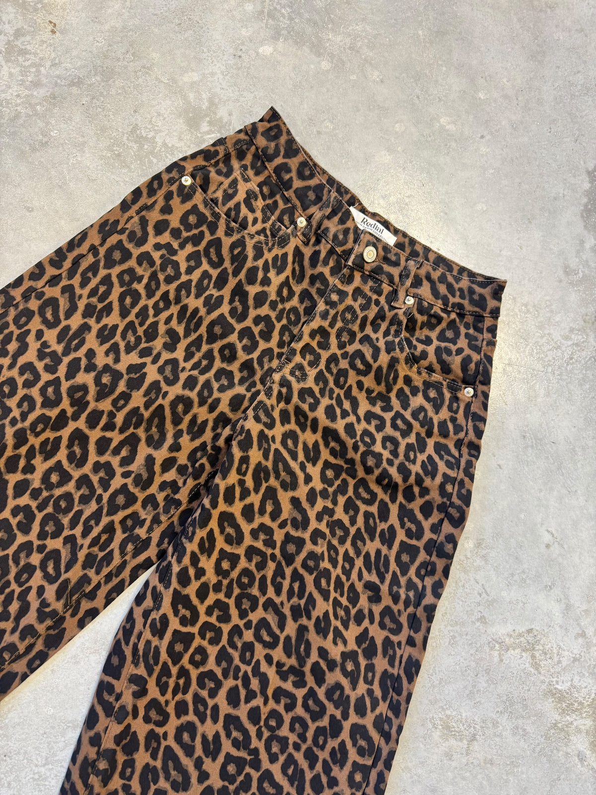 Stretch Ballon Jeans CAMEL CHOCOLATE LEO