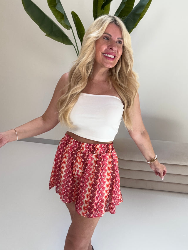 Sommer Shorts SUMMER HOT beere/pink/peach