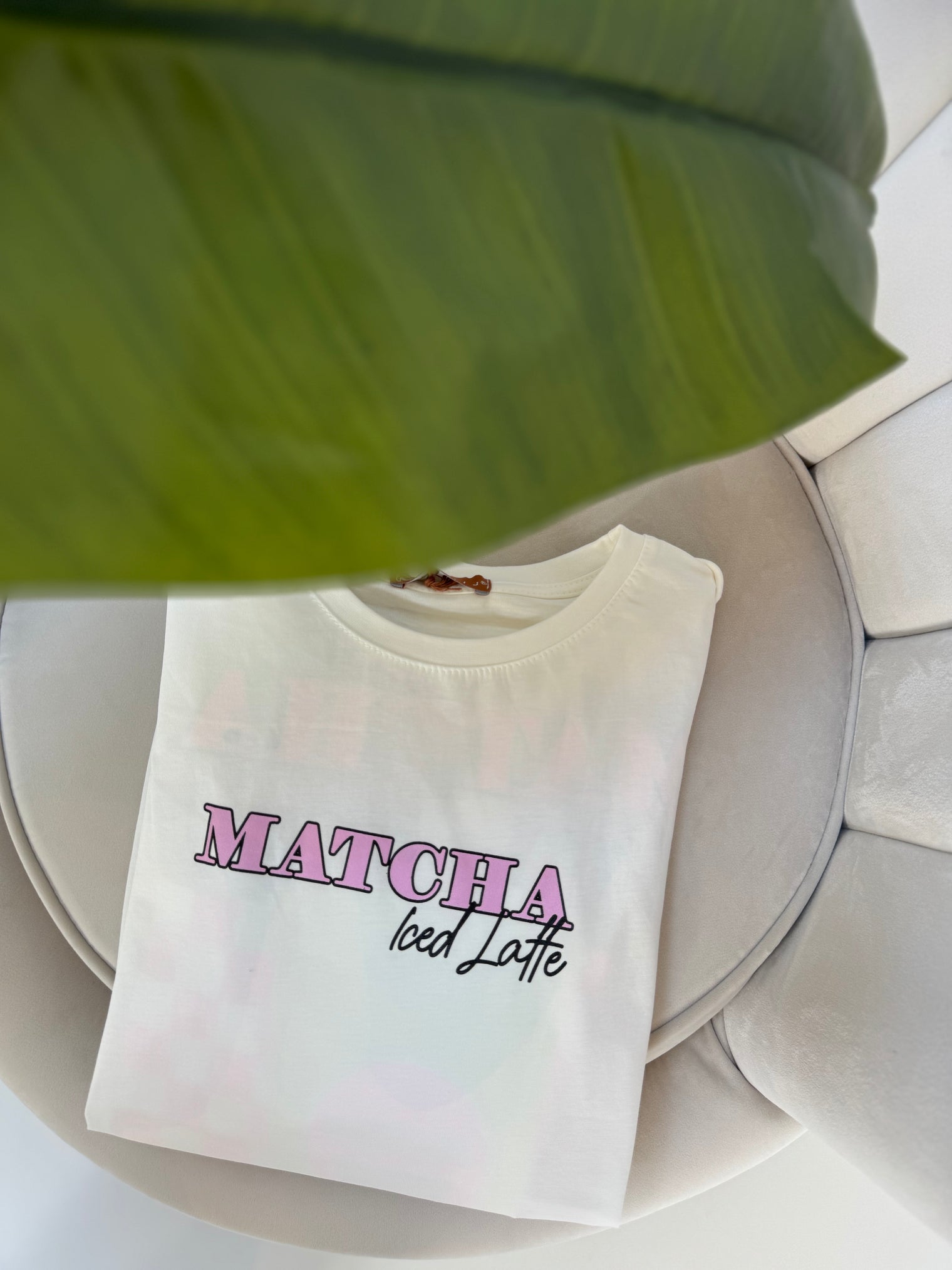 Statement Shirt weiß MATCHA