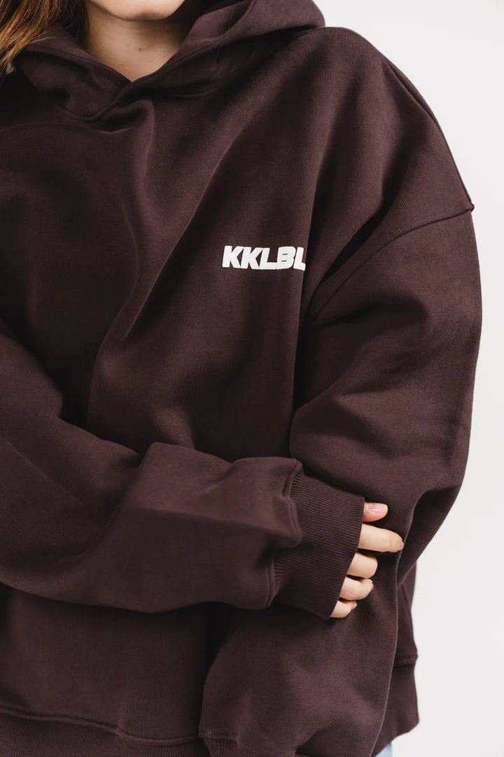KARO KAUER HOODIE BROWN
