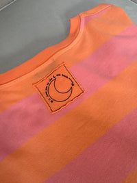 Sweatshirt kurzarm rosa/peach LOVE YOU TO THE MOON