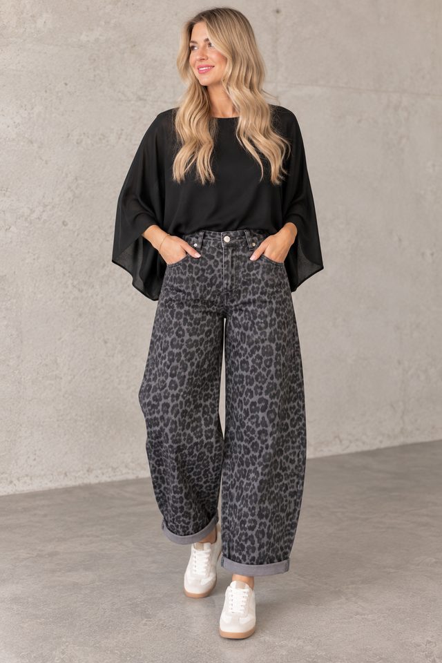 Stretch Ballon Jeans GREY LEO