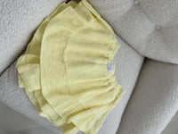 Musselin Hosenrock BUTTERMILK LEMON mit Patch