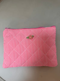 Bag ROSALIE VICHY in Rose