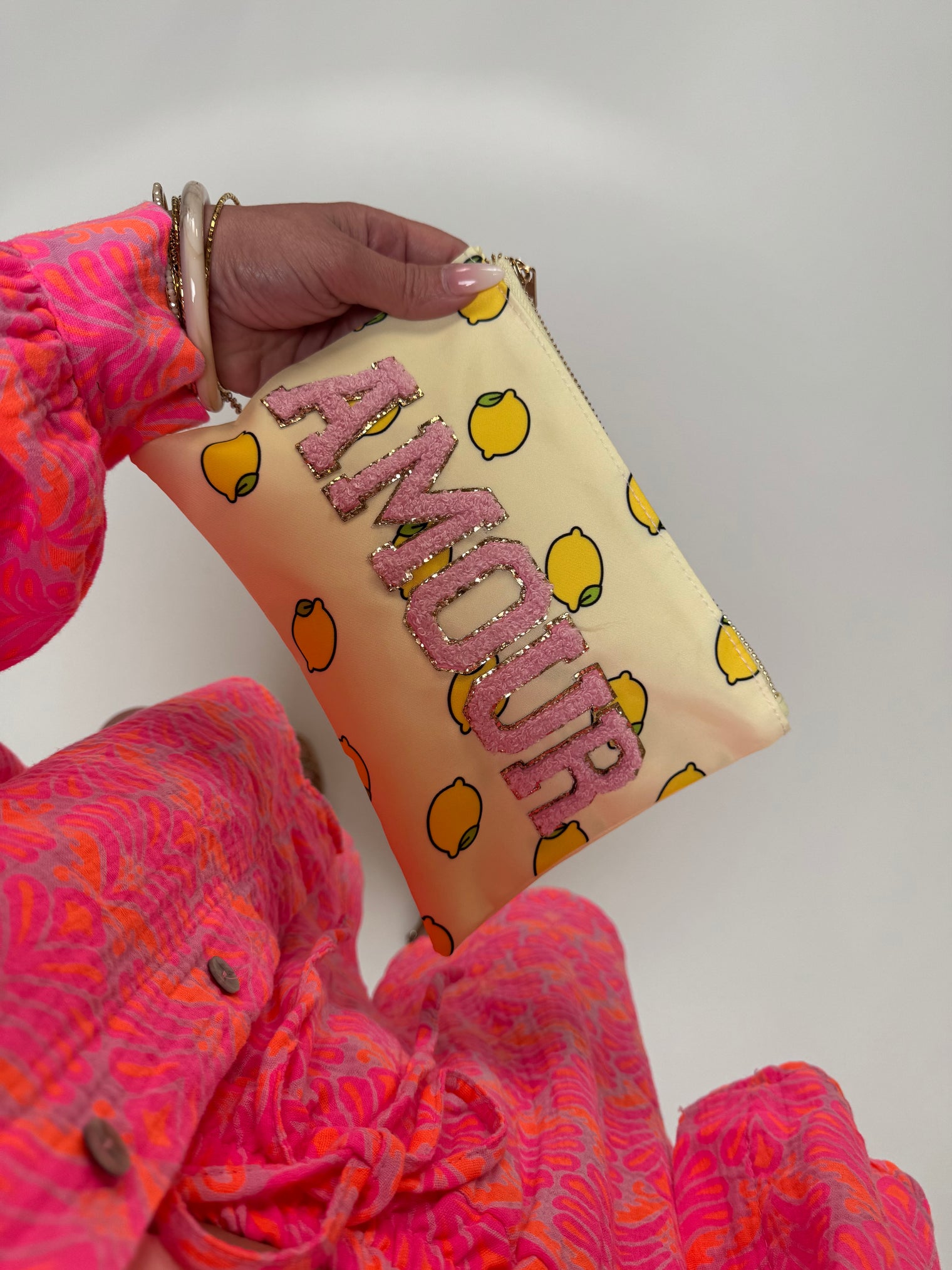 Bag AMOUR Gelb mit Zitronen