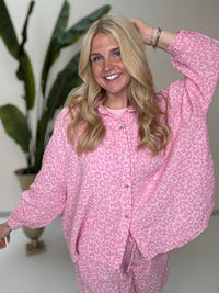 Musselin Bluse hellrosa LEO LOVER rosa