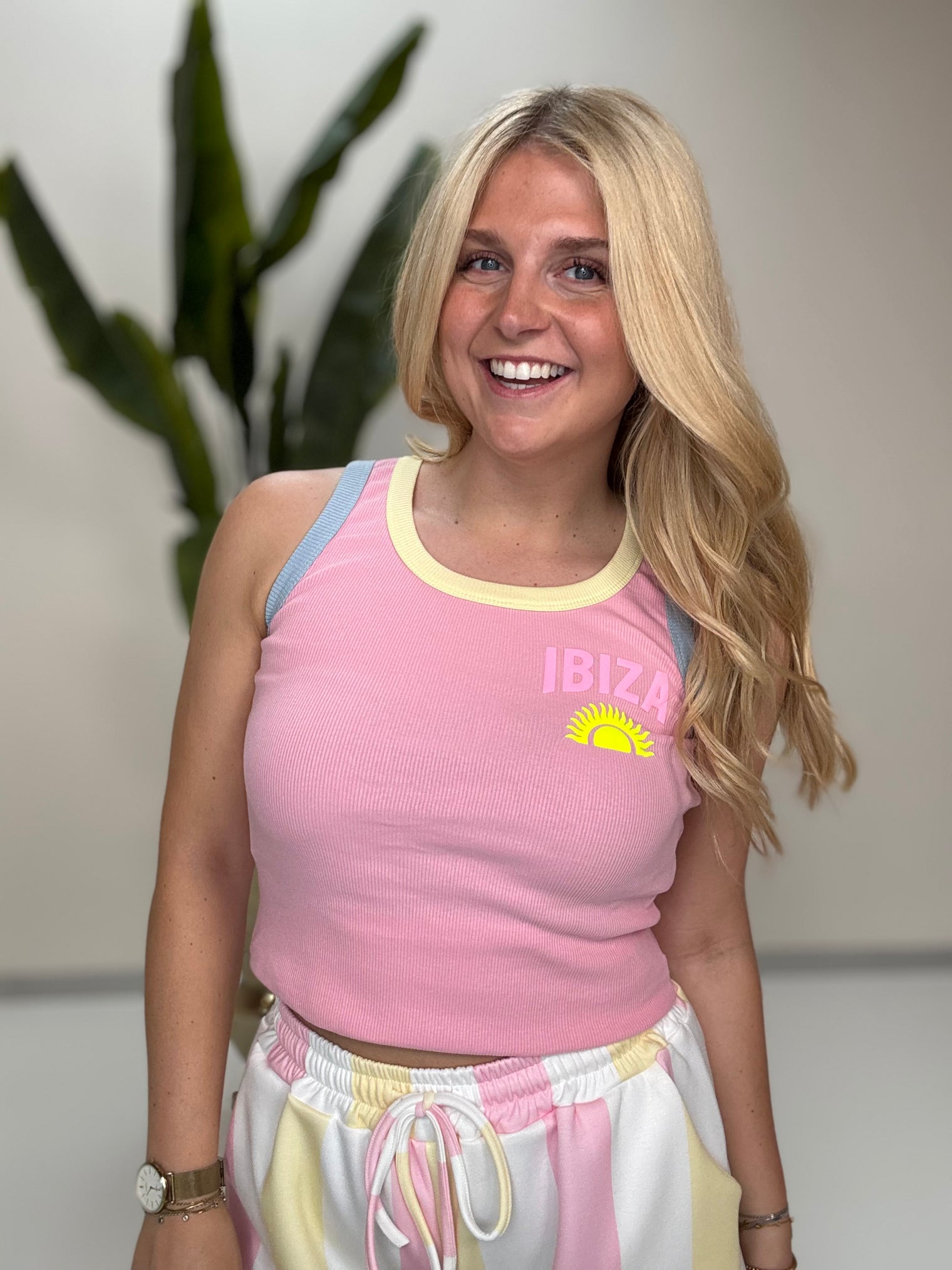 Tank Top IBIZA GIRL candy rose