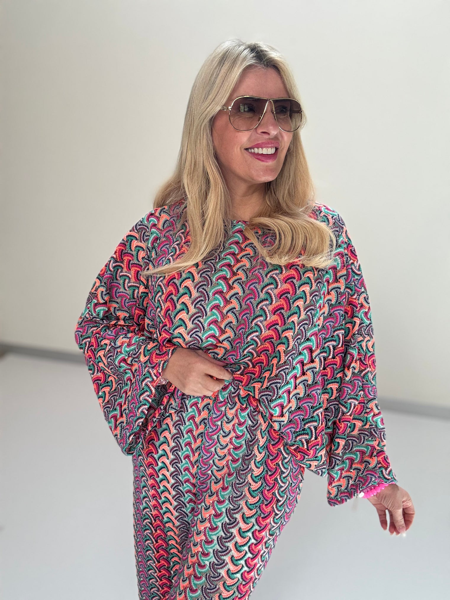 Strick Shirt SUMMER HOT Multi
