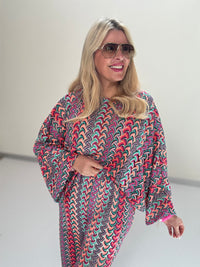 Strick Shirt SUMMER HOT Multi