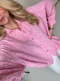 Musselin Bluse hellrosa LEO LOVER rosa