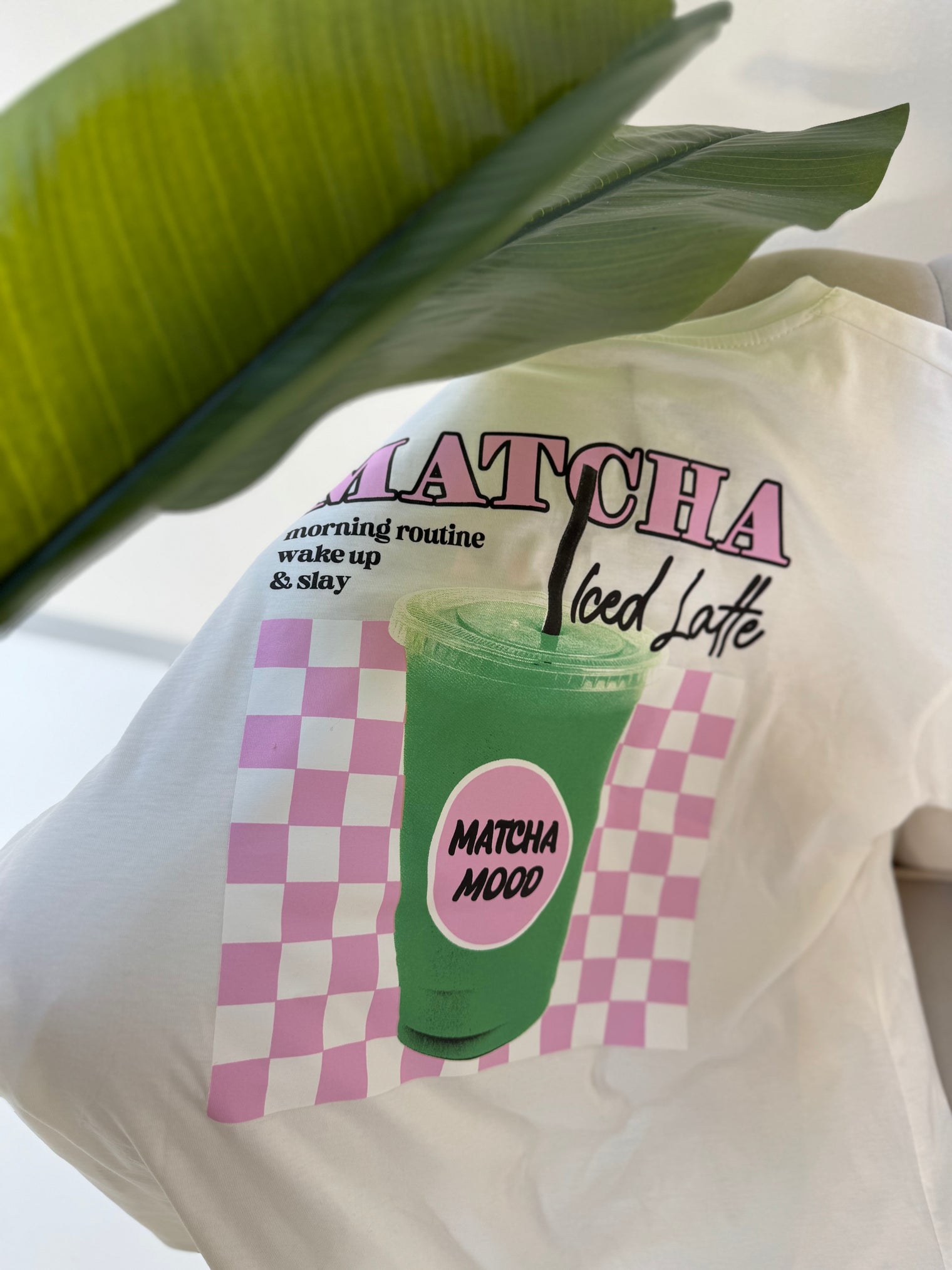 Statement Shirt weiß MATCHA