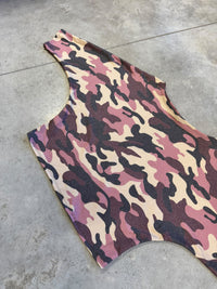 Longsleeve Camouflage Burgundy/creme
