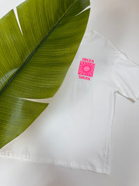Statement Shirt weiß IBIZA mit hochwertigem Aufdruck