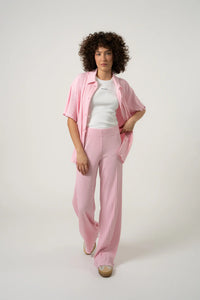 OH APRIL Eira Flared Pants Baby Rose