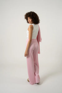 OH APRIL Eira Flared Pants Baby Rose