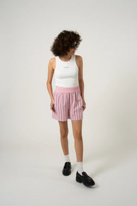 OH APRIL Olia Shorts Baby Rose Stripe