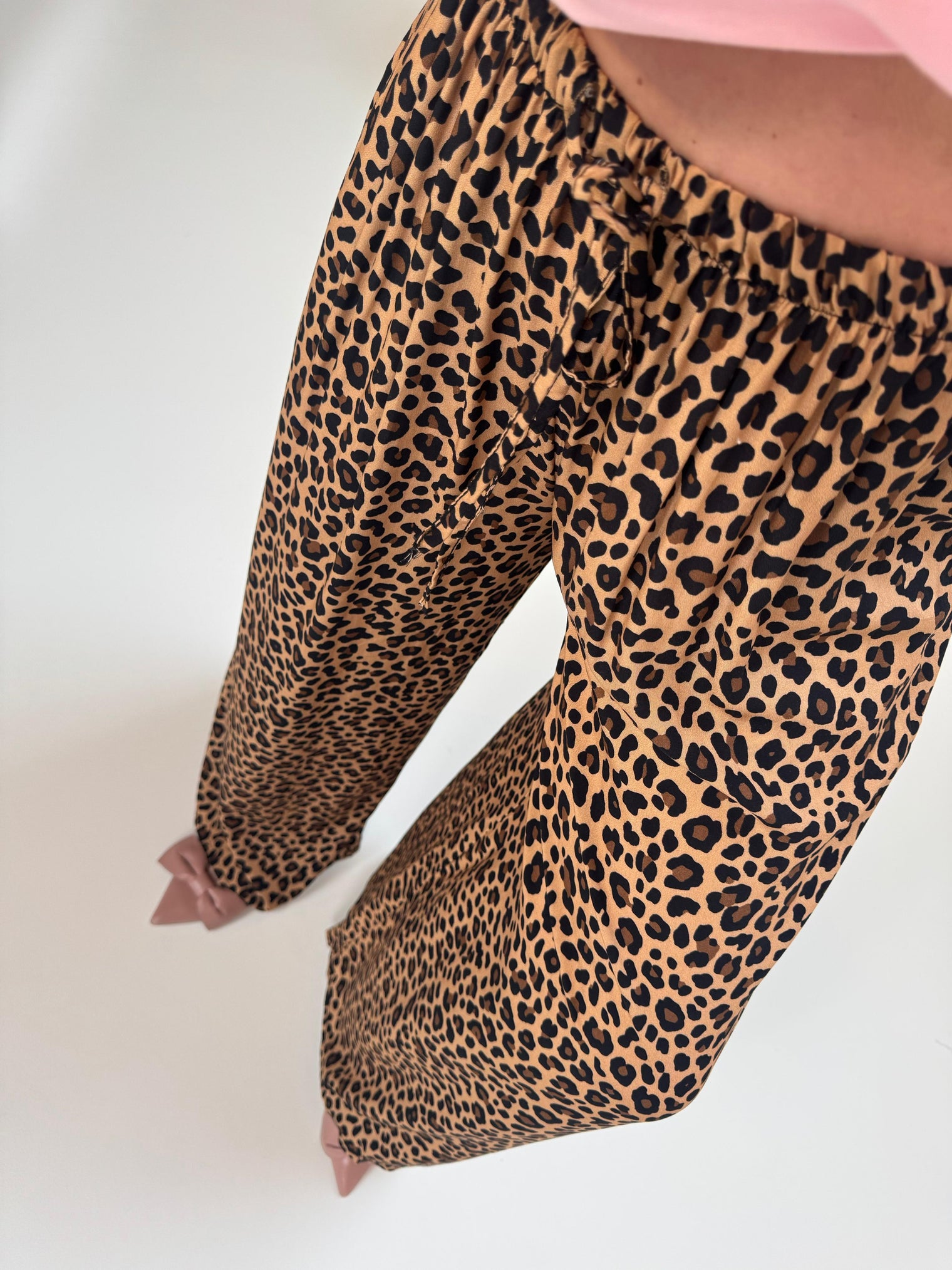 Hose caramel LEO braun/schwarz