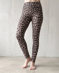 Butterstoff Leggings LEO beige/chocolate