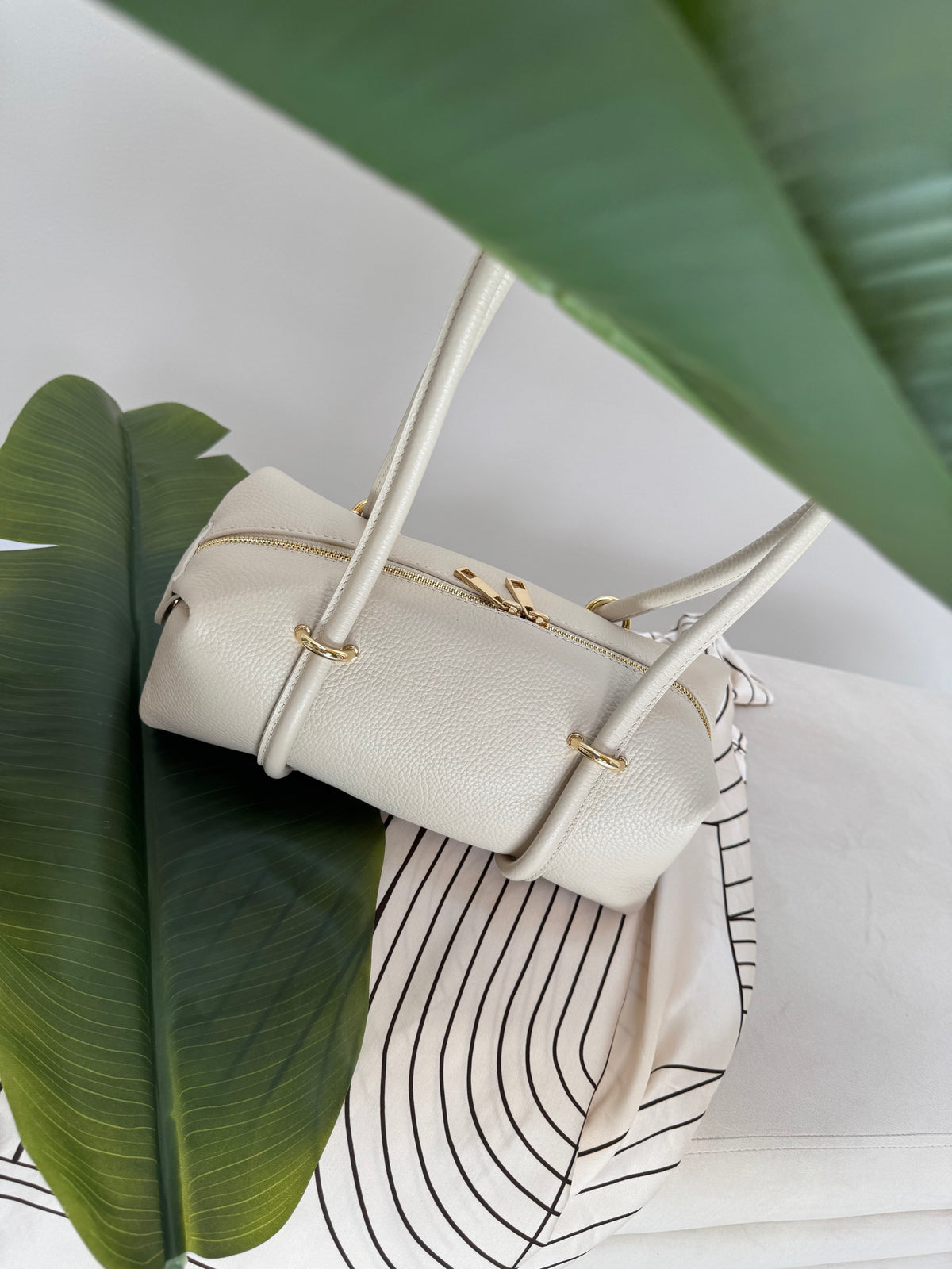 Bowling Bag LUXURY DREAM beige