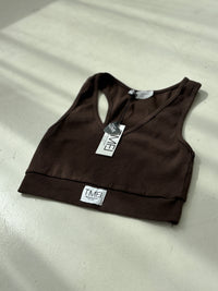 SIGNATURE BRALETTE mocha mousse