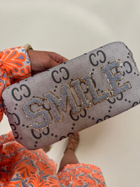 Long Bag SMILE Blue
