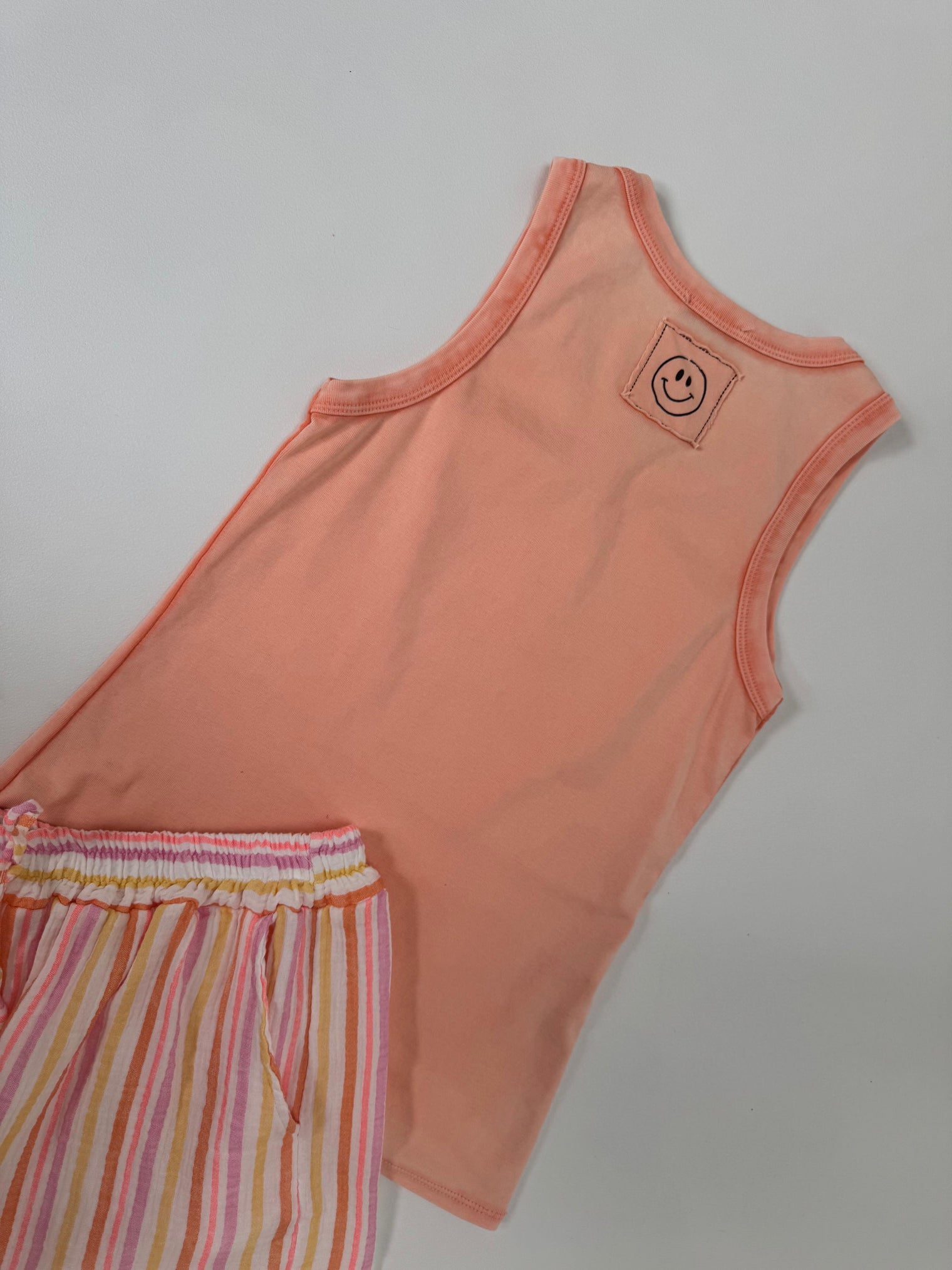 Tank Top SMILEY soft peach