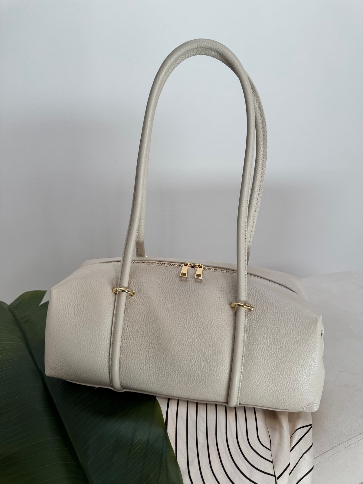 Big Bowling Bag LUXURY DREAM beige