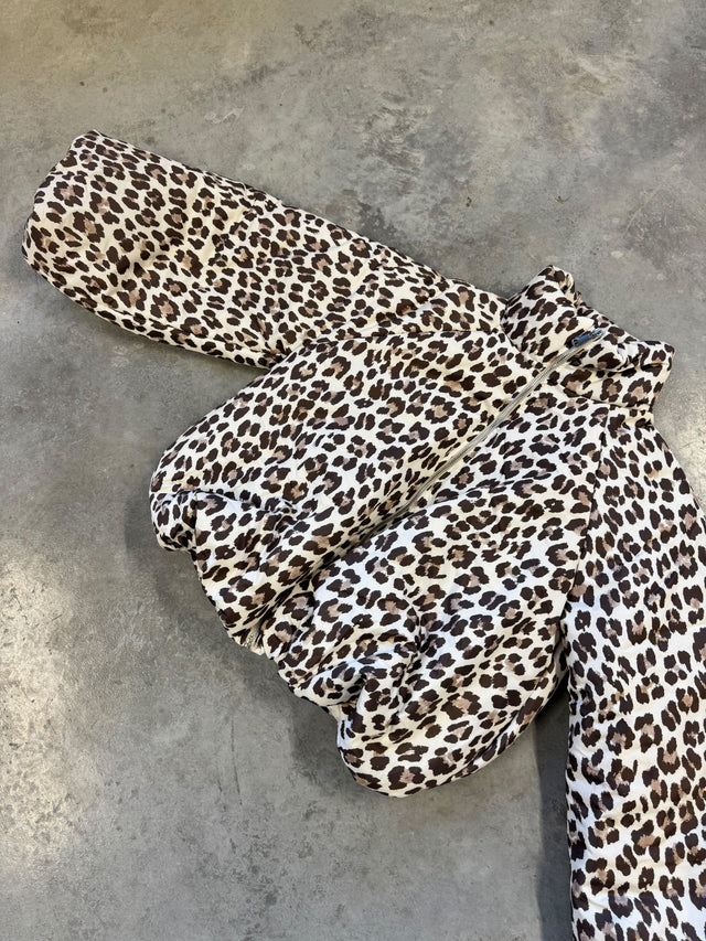 Jacke PUFFY POWER mit Reißverschluss creme Leo