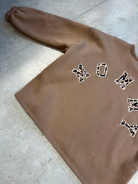 Sweater mit Rückenprint Mommy Camel