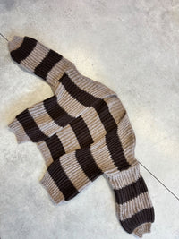 Strickjacke ONLY COZY VIBES taupe/chocolate