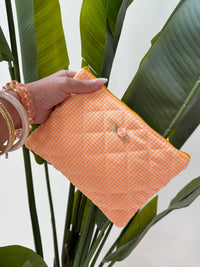Bag ROSALIE VICHY in Rose Peach