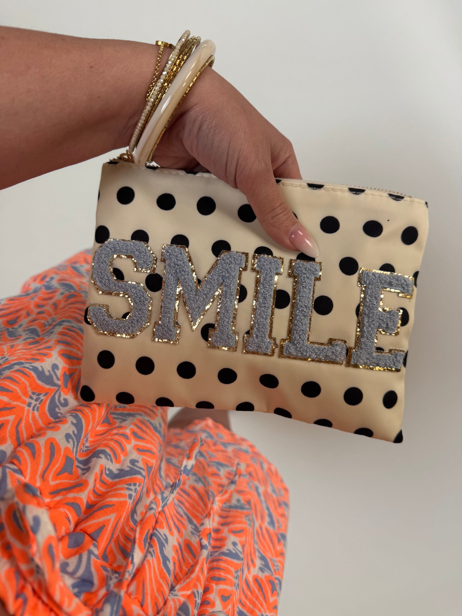 Bag SMILE mit Polka Dots
