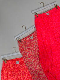 Signature Plisseehose hot pink LEO POWER orange/fuchsia