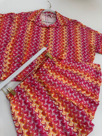 Sommer Shorts SUMMER HOT gelb/peach/rot