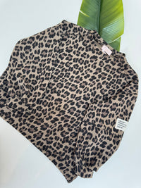 Butterstoff Sweater mit Patch am Ärmel camel LEO schwarz