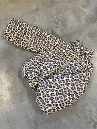 Jacke PUFFY POWER mit Reißverschluss creme Leo